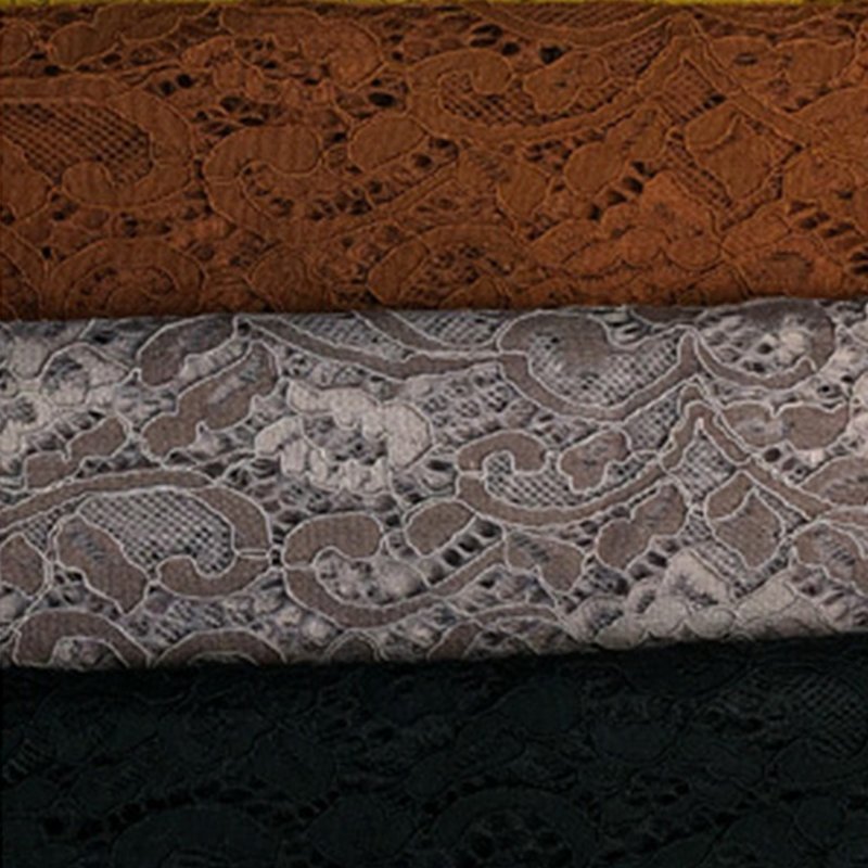Lace Fabric Dress Cutwork Nylon for Women's Wear Wholesale Supplier 11
